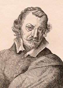ピエトロダコルトーナ、「オーセンティックオリジナルズからの有名な画家の肖像75枚」のイラスト、1817年にロンドンで出版 作： James Girtin